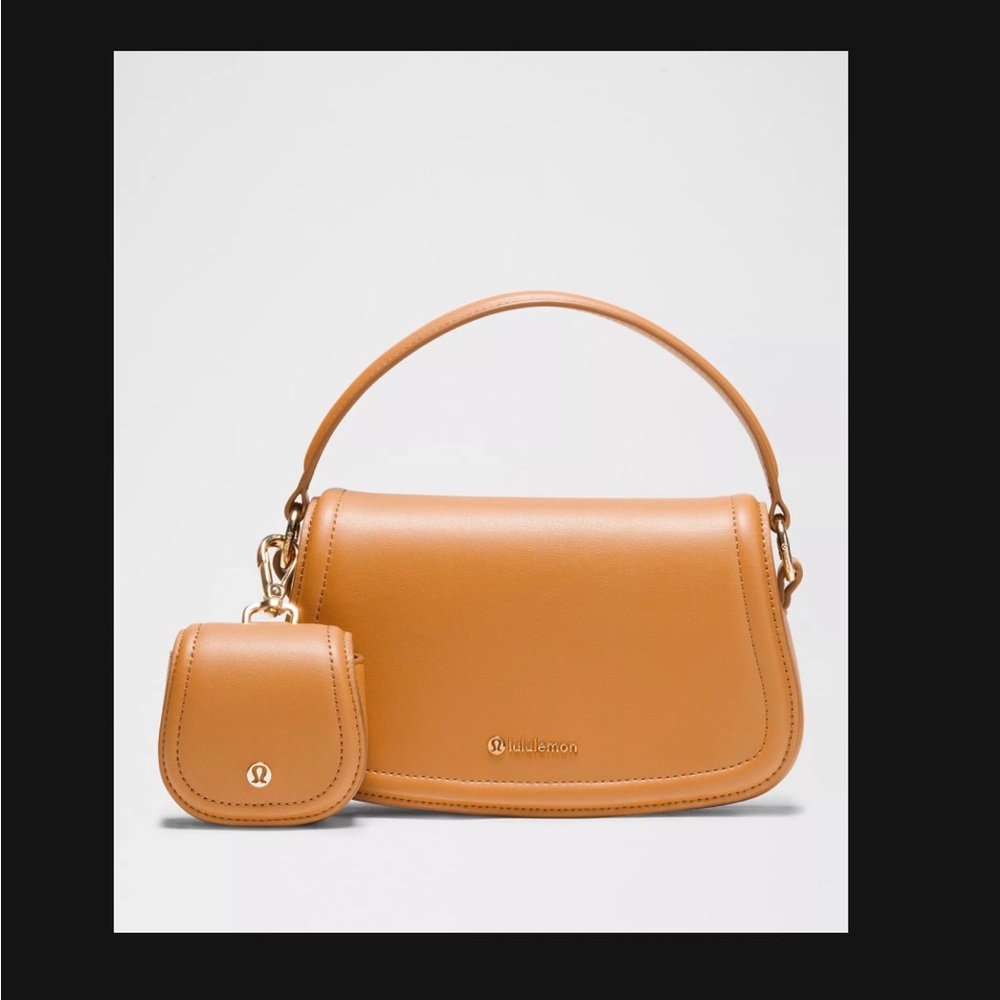 Lululemon Athletica Brown Shoulder Bag Set